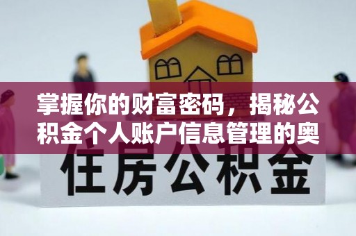 丰南掌握你的财富密码，揭秘公积金个人账户信息管理的奥秘