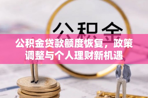 丰南公积金贷款额度恢复，政策调整与个人理财新机遇