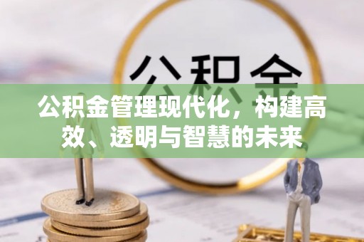 丰南公积金管理现代化，构建高效、透明与智慧的未来
