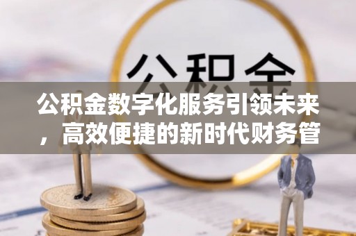丰南公积金数字化服务引领未来，高效便捷的新时代财务管理
