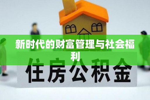 丰南新时代的财富管理与社会福利