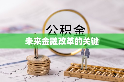 丰南未来金融改革的关键