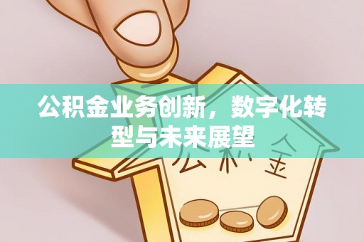 丰南公积金业务创新，数字化转型与未来展望