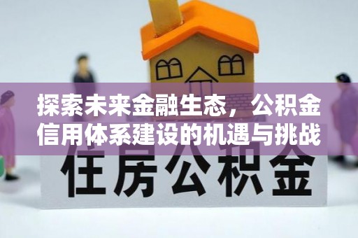 丰南探索未来金融生态，公积金信用体系建设的机遇与挑战