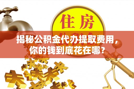丰南揭秘公积金代办提取费用，你的钱到底花在哪？