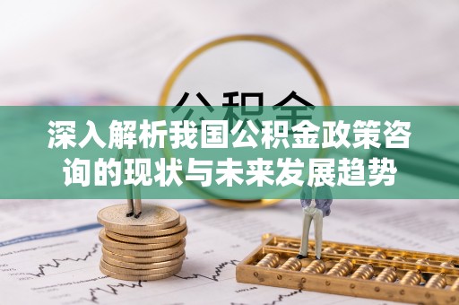 丰南深入解析我国公积金政策咨询的现状与未来发展趋势
