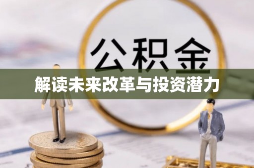 丰南解读未来改革与投资潜力