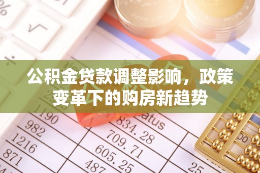 丰南公积金贷款调整影响，政策变革下的购房新趋势