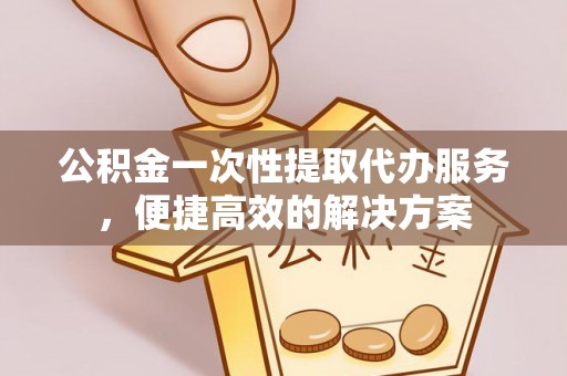 丰南公积金一次性提取代办服务，便捷高效的解决方案