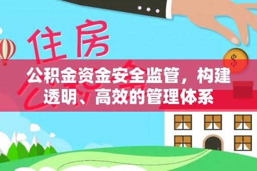 丰南公积金资金安全监管，构建透明、高效的管理体系