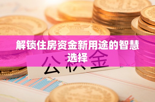 丰南解锁住房资金新用途的智慧选择