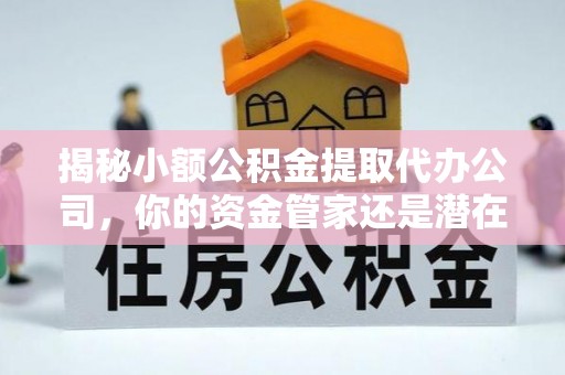 丰南揭秘小额公积金提取代办公司，你的资金管家还是潜在风险？
