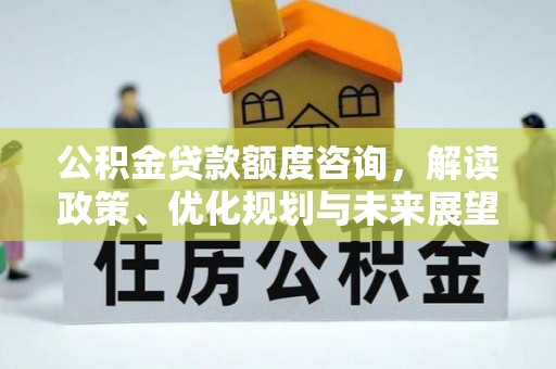 丰南公积金贷款额度咨询，解读政策、优化规划与未来展望