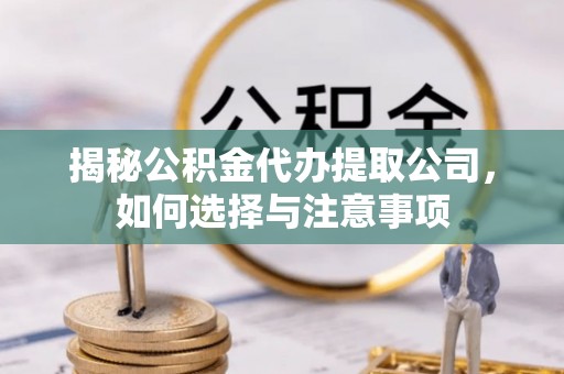 丰南揭秘公积金代办提取公司，如何选择与注意事项