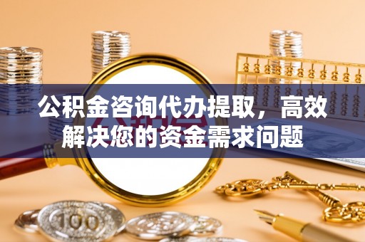 丰南公积金咨询代办提取，高效解决您的资金需求问题