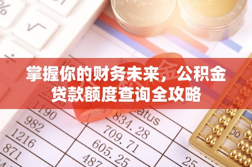 丰南掌握你的财务未来，公积金贷款额度查询全攻略