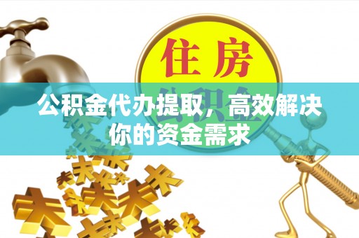 丰南公积金代办提取，高效解决你的资金需求