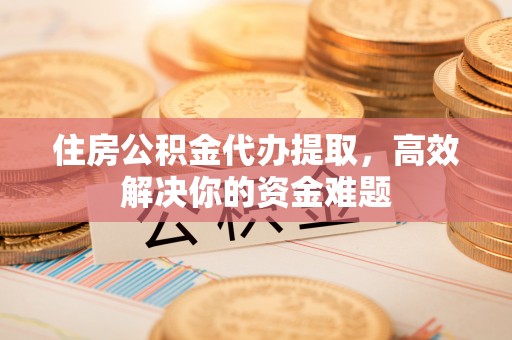 丰南住房公积金代办提取，高效解决你的资金难题