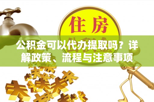 丰南公积金可以代办提取吗？详解政策、流程与注意事项