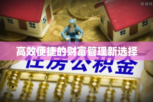 丰南高效便捷的财富管理新选择