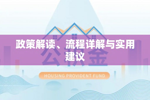 丰南政策解读、流程详解与实用建议
