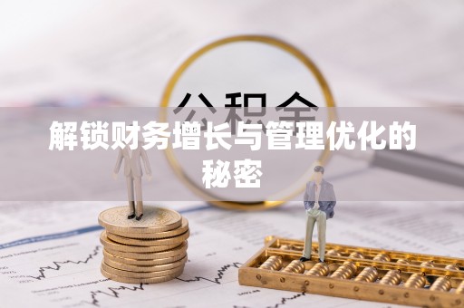丰南解锁财务增长与管理优化的秘密
