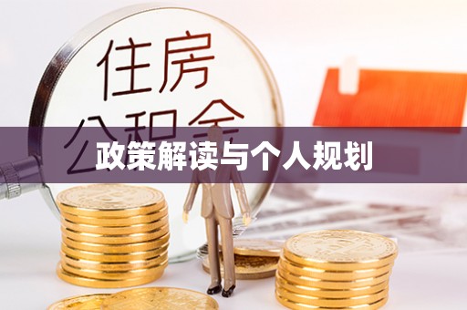 丰南政策解读与个人规划