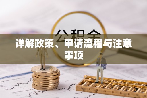 丰南详解政策、申请流程与注意事项
